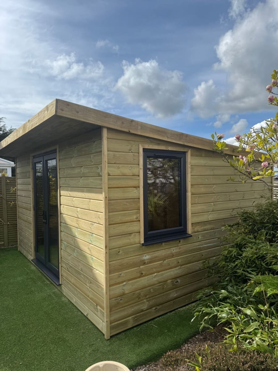 A garden build in place